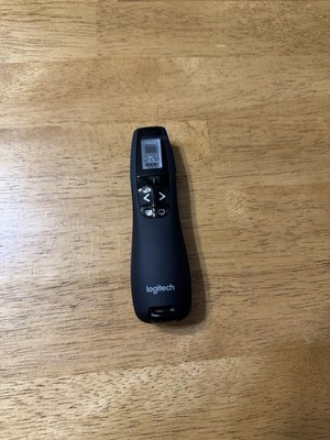 Logitech R800 Wireless Laser and Presentation Remote Control Black with Dongle