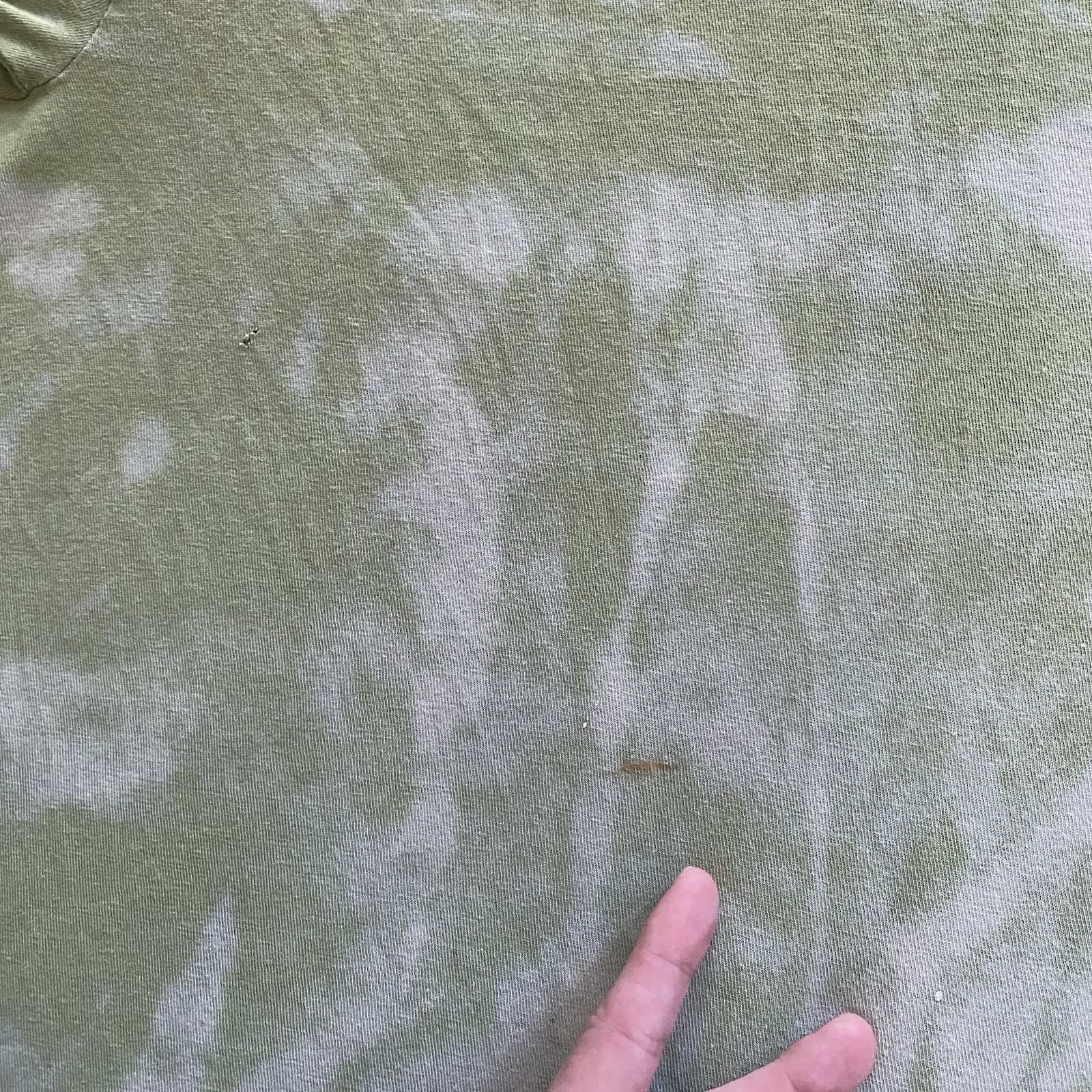 2010s Guy Harvey T Shirt Mens XL Light Green Bleach Dye Fish Fishing Marlin