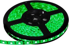 16ft Green Flexiable Led Strip 300leds Smd 5050 Led Waterproof Derco Lights