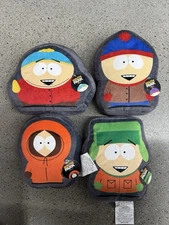 South Park Plush Pillow Set – Cartman, Stan, Kyle & Kenny | Official Tags