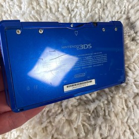 Nintendo 3DS Cobalt Blue Luigi Edition Handheld Handheld Console CTR-001 Tested