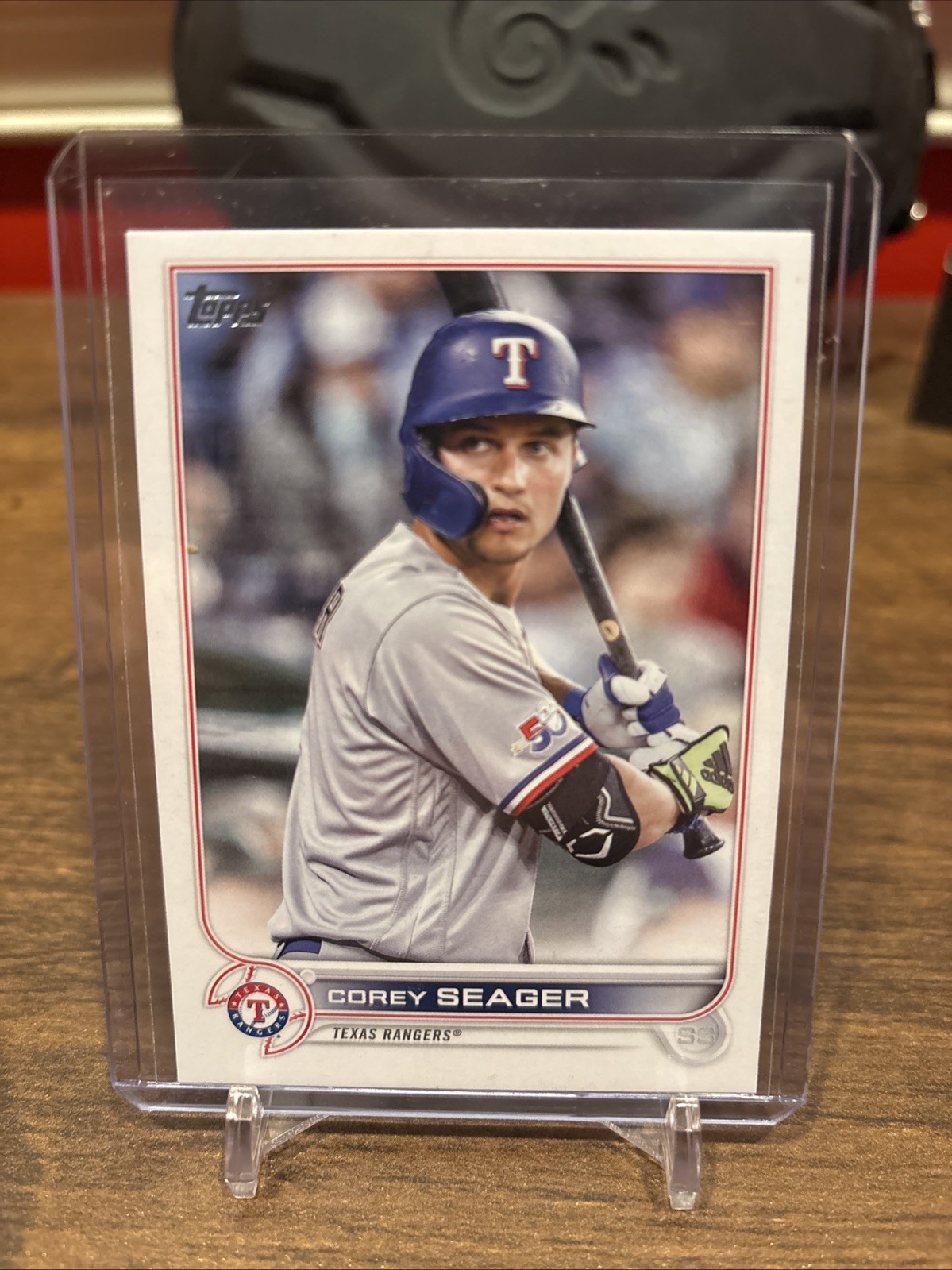 2022 Topps Update Corey Seager US200 SP Image Variation Rangers