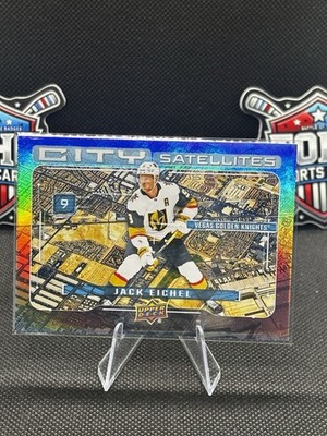 2024-25 Upper Deck Series 1 - City Satellites Jack Eichel #CS-5 US OLYMPIC GOLD 