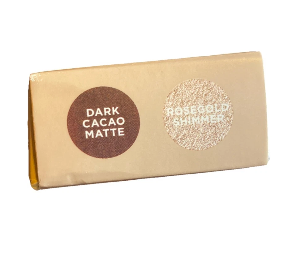 Laura Mercier PETIT ICONS Mini Caviar Stick EYESHADOW DUO Dark Cacao & Rose Gold - Image 3 of 3