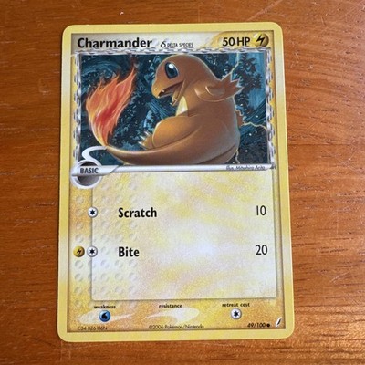 Crystal Guardians Charmander (Delta Species) 49/100 LP