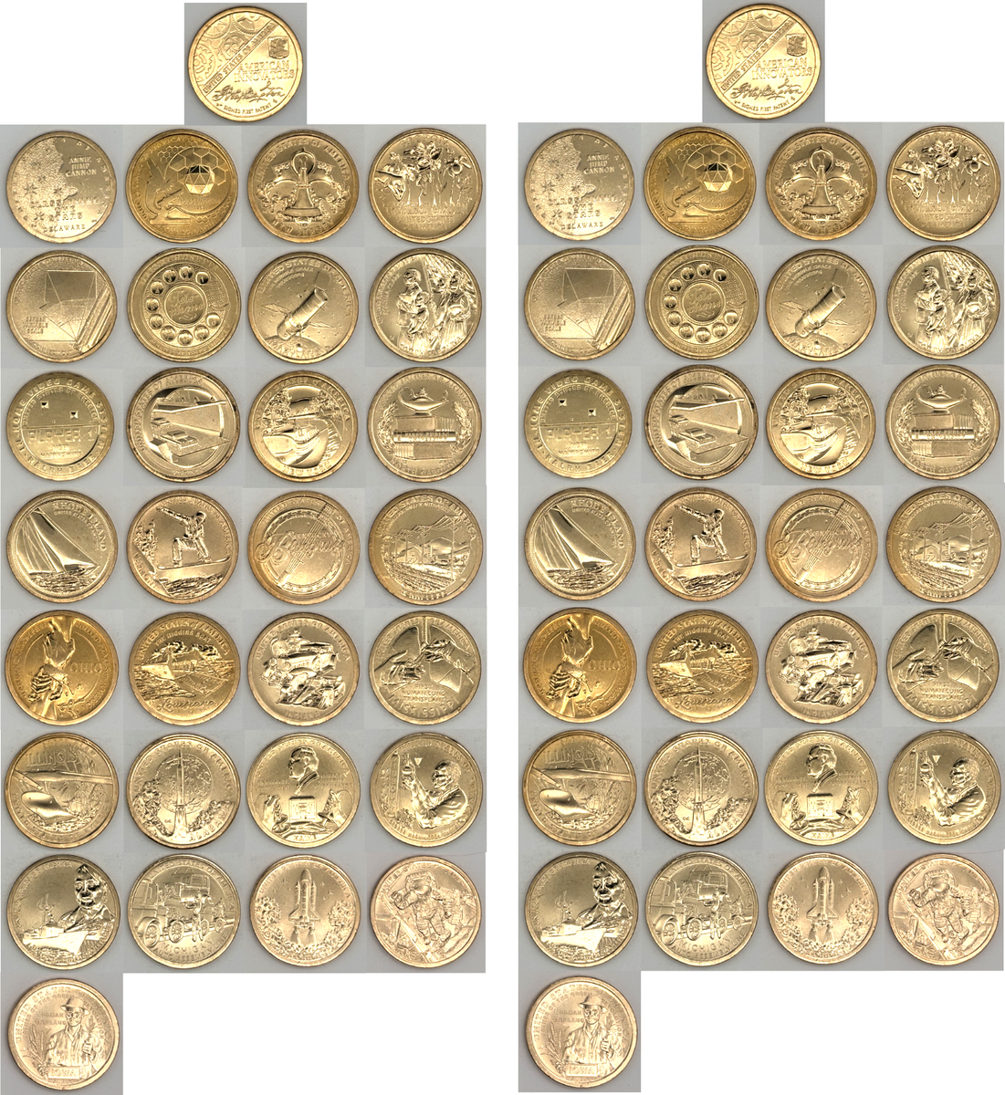 2018 - 2025 + 2026 60 Coin PD Mint Uncirculated American