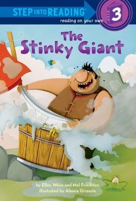 Ellen Weiss Mel Friedman The Stinky Giant (Taschenbuch) Step into Reading