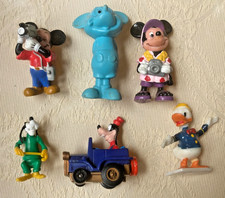 Vintage Lot of Walt Disney Mickey Mouse Minnie Goofy Donald Duck Figures
