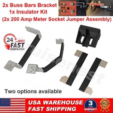 Buss Bars Bracket Kit w/ Socket Jumper Assembly For Challenger Multi-meter Panel
