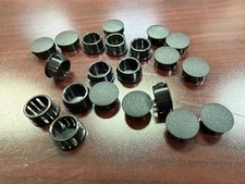 20 Heyco 5/8" Hole Cap Black Plastic Nylon Dome Plug Covers
