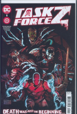 #ad Task Force Z #1 BOGO FREE BACK ISSUES DC 2021 1st Team App Cvr A Red Hood Bane $3.99