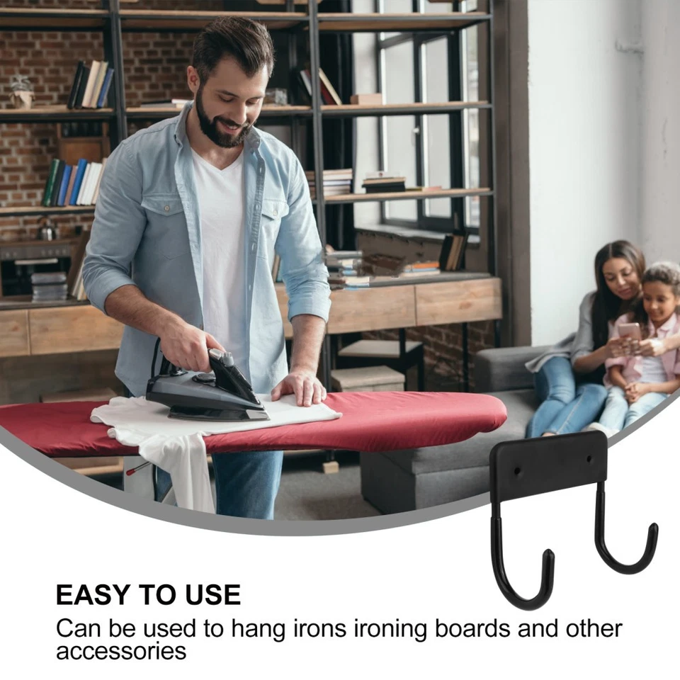  Wandhalterung Bügelbrett Bügelbrett-wandhalterung Kleiderbügelhalter - Bild 4 von 4