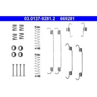 ZubehöRsatz Bremsbacken ATE 03.0137-9281.2 FüR Peugeot CitroëN DS 208 I Ds3 C2