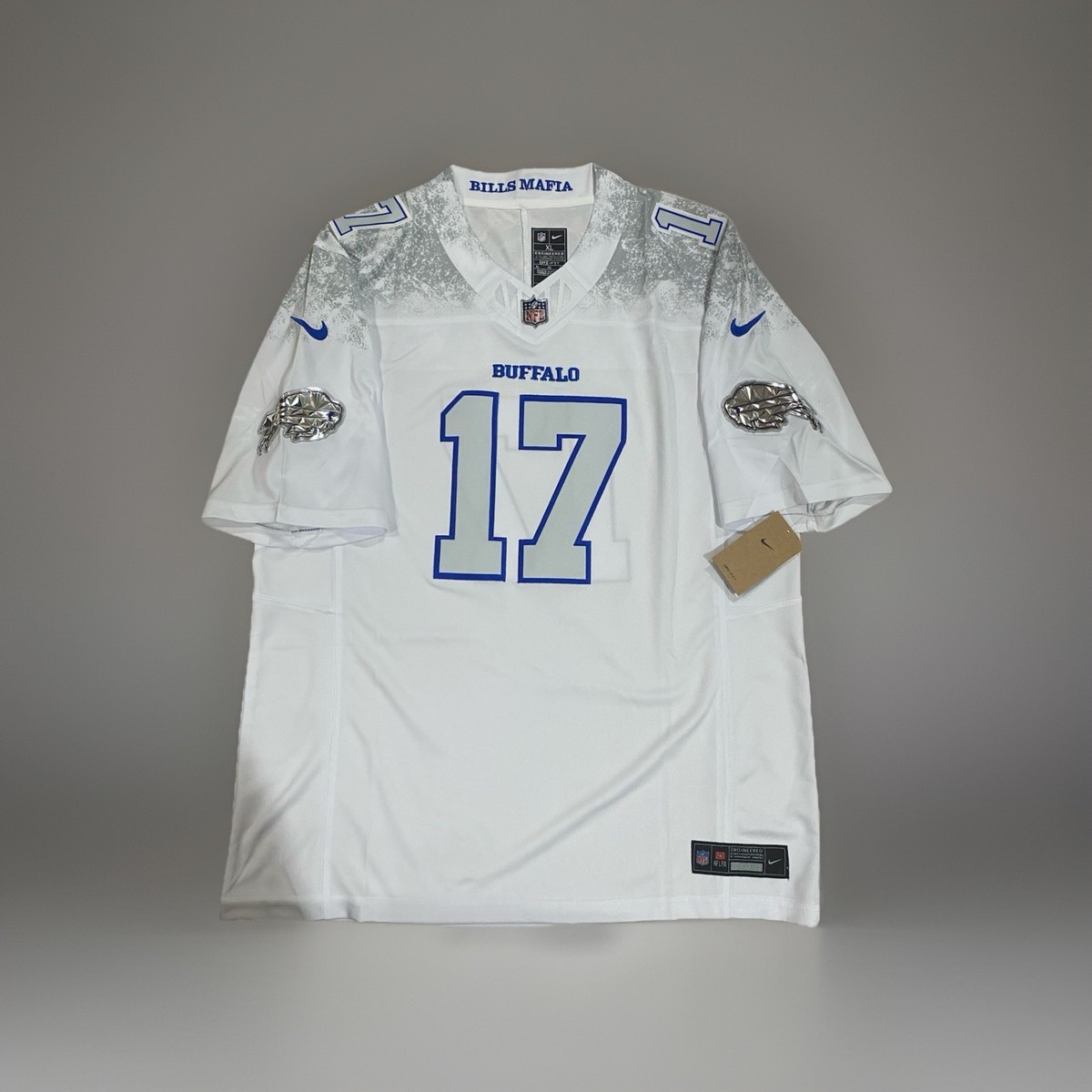 Josh Allen Bills Rivalries Collection White Stitched Jersey (Sz XL
