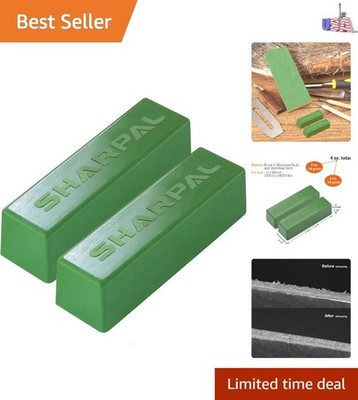 208H 106g / 4 Oz. Polishing Compound Fine Green Buffing Compound, Leather Str...