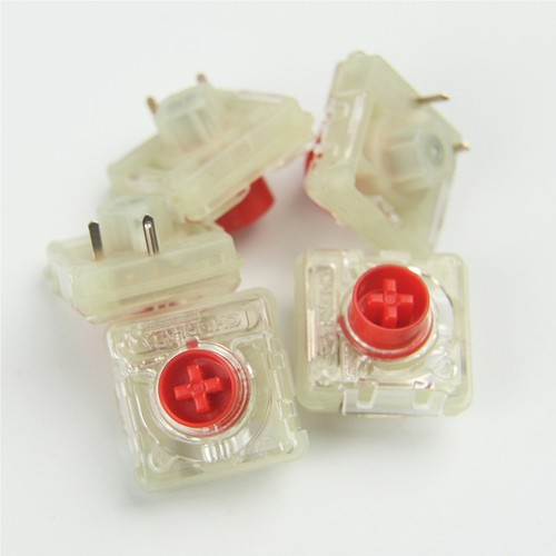 10PCS Cherry MX Red Switch Keyswitch Low Profile Thin for Mechanical Keyboard - Picture 4 of 7