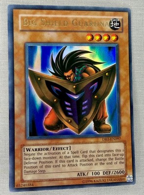 Big Shield Guardna DB1-EN097 Ultra Rare LP