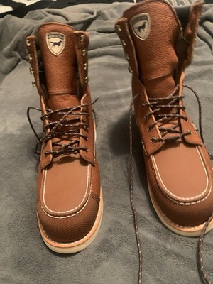 Size 13 waterproof Steel toe Irish Setter men Work Boots.