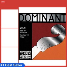 Violin Strings 3/4 Size Medium Tension Synthe...