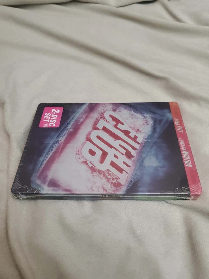Fight Club Steelbook - DVD - Brad Pitt / 2-Disc - New / OOP - Image 3 of 4