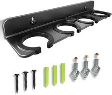 Multi Microphone Holder for Wired and Wireless Mics, Hold up to 4 Mics, Multiple