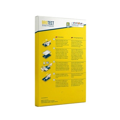 Brotect Pellicola In Vetro Ibrido Per Ring Video Doorbell 4 / Doorbell 3 (3 Pezzi) - Protezione Schermo 9H, Trasparente, Made In Germany - 2