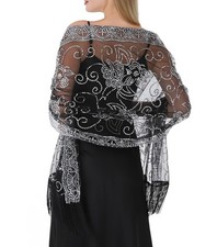 Women Shawl and Wraps for evening dresses, scarfs for women,Bridal Wedding Gu...