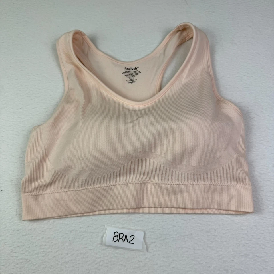 Anybody Sports Bra Size 2X Pink Full Coverage - Image 3 of 4