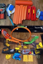 Mattel Hot Wheels Booster Launcher 2002 And Track Lot