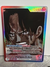 Portgas.D.Ace (002) (Alternate Art) OP13-002 Carrying On His Will Foil