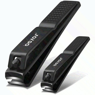 BEZOX 2 Stück Nagelknipser Set Fingernagel Zehennagel Nail Clipper Knipser