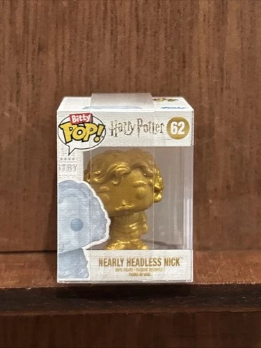 Harry Potter Funko Bitty Pop Gold Nearly Headless Nick #62 Grail Chase
