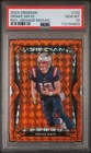 2024 Panini Obsidian - Drake Maye RC #132 International Orange Mosaic /24 PSA 10