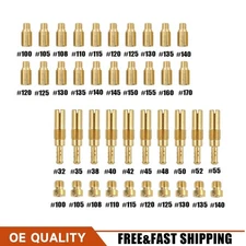 New 40PC Carburetor Main Jet Slow Pilot Jet Kit for PWK Keihin CVK Carb Gold