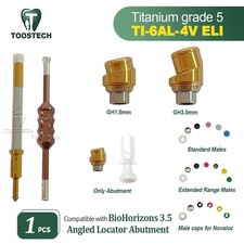 15  Angled Locator Abutment Core Tool fits to BioHorizons 3.5 GH1.5/3.0mm