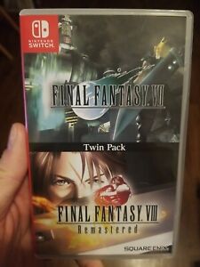 Final Fantasy Vii And Viii Remastered Twin Pack Nintendo Switch Ebay