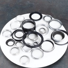  Assorted lot of Vintage Retaining Rings, Filter Holders, Adapters 2