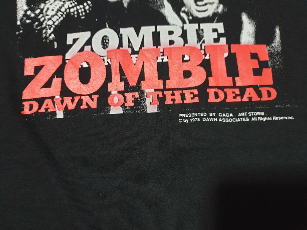 80s 90s ZOMBIE DAWN OF THE DEAD ヴィンテージ Vintage 90s ZOMBIE Dawn Of The Dead Classic Horror Movies T Shirt