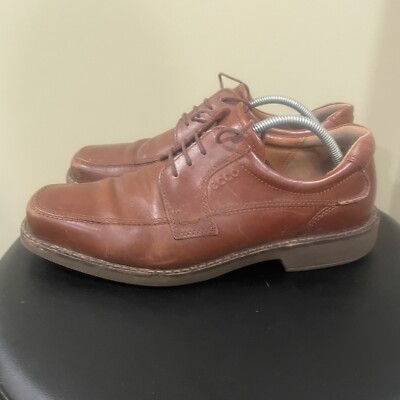 Ecco Helsinki‎ Oxford Shoes Mens EU 44 US 10 / 10.5 Brown Leather Comfort Ecco Helsinki Mens Size EU 44 US 10-10.5 Brown Leather Bike  main image 3