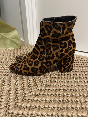 zara leopard boots