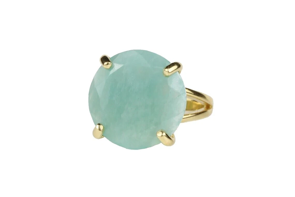 Beauty Amazonita Anillos de Moda