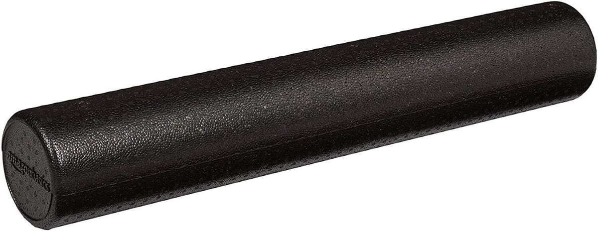 Amazon Basics High-Density Round Foam Roller for Exercise, Massage