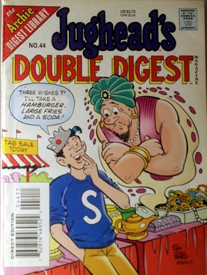 Archie's Jughead's Double Digest 5'' x 6.5'' Issue No 44 June 1997 