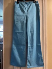 NWT ADAR SCRUB PANTS TURQUOISE WOMENS DRAWSTRING AND ELASTIC WAIST VARIOUS SIZES
