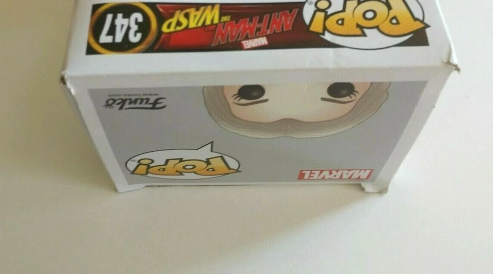 Funko Pop Janet Van Dyne Desenmascarado #347 Bobblehead Ant-Man And The Wasp Marvel Foto 4 de 4