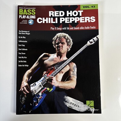 Red Hot Chili Peppers Bass Guitar tab tablature Vol. 42 songbook Play-Along