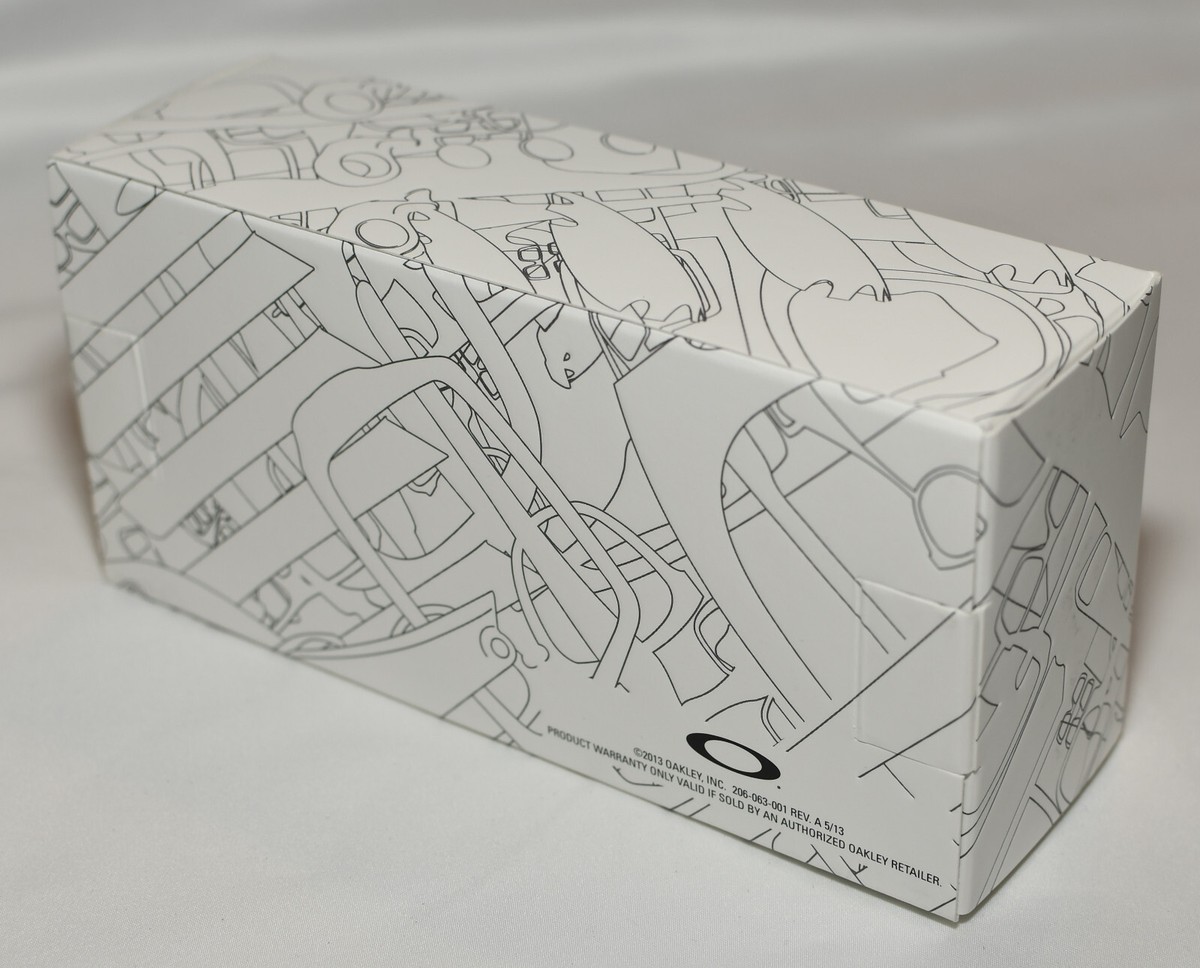 Oakley Custom WHITE BOX ONLY - Retail (Fast Shipping!) | eBay