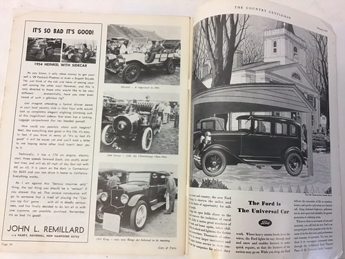 Vintage Cars & Parts December 1971 Volume 15 No. 3 Magazine - Foto 7 di 8