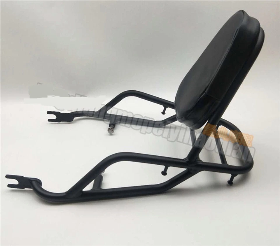 Respaldo Sissy Bar Portaequipajes Moto Calle para Kawasaki W400 W650 W800 Foto 4 de 4