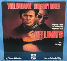 Off Limits 1988 Laser Disc CBS Fox Home Video Laserdisc